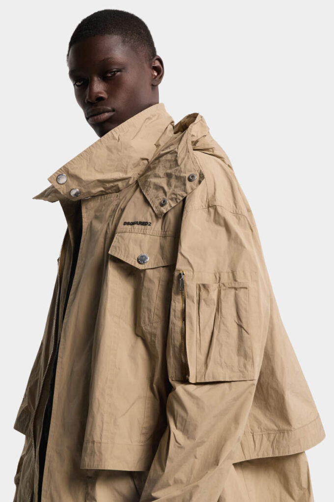 Superlichte gelaagde parka Superlichte gelaagde parka
