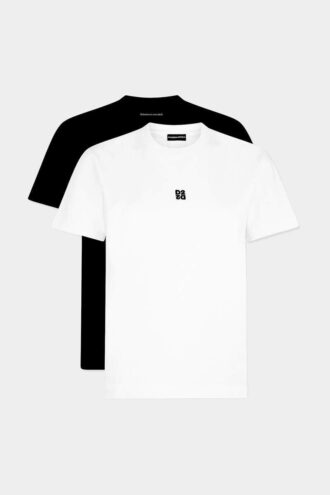 T-shirt met perfecte pasvorm, set van twee