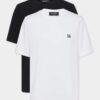 T-shirt met relaxte pasvorm, set van twee