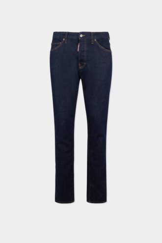 Teddy-Jeans met donkere wassing