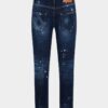 Teddy-Jeans met medium rode vlekken Teddy-Jeans met medium rode vlekken