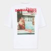 Tom Bianchi X D2 T-shirt met losse pasvorm Tom Bianchi X D2 T-shirt met losse pasvorm