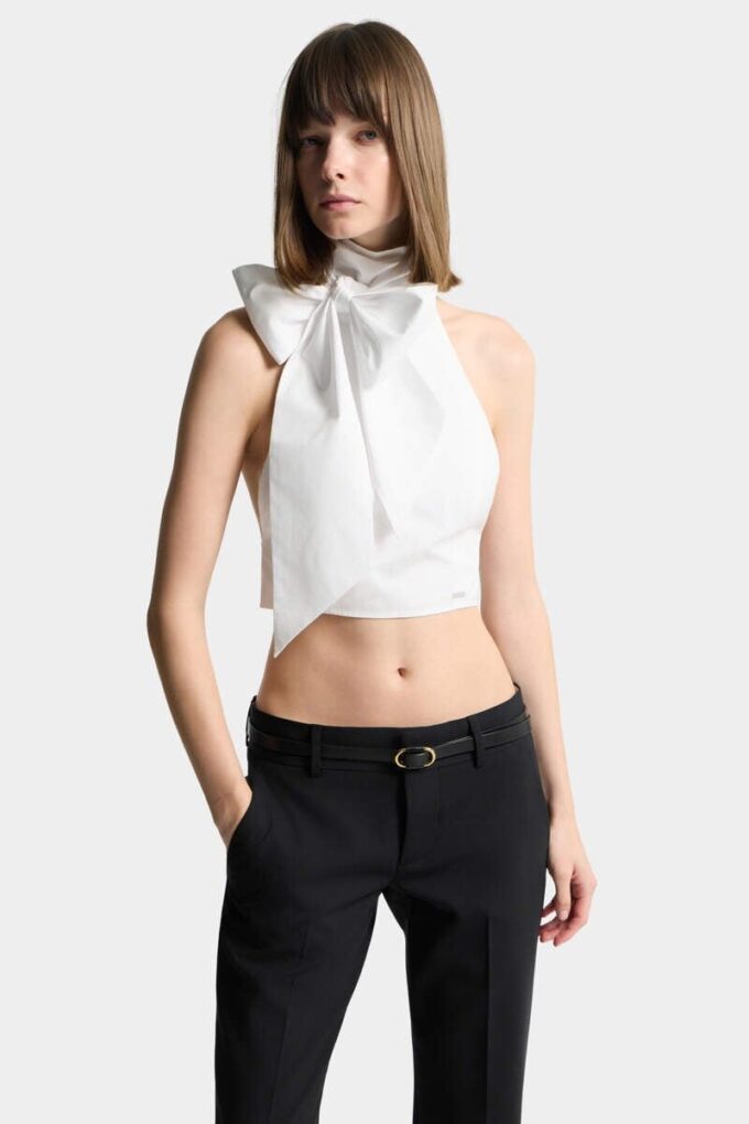 Top met strik Top met strik