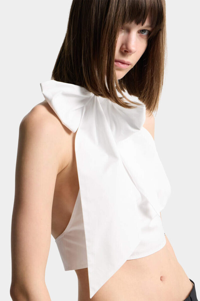 Top met strik Top met strik
