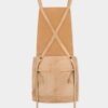 Utility-salopette met distressed-look
