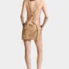Utility-salopette met distressed-look