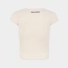 Vintage Fade T-shirt met halflange mouwen