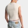 Vintage Fade T-shirt met halflange mouwen