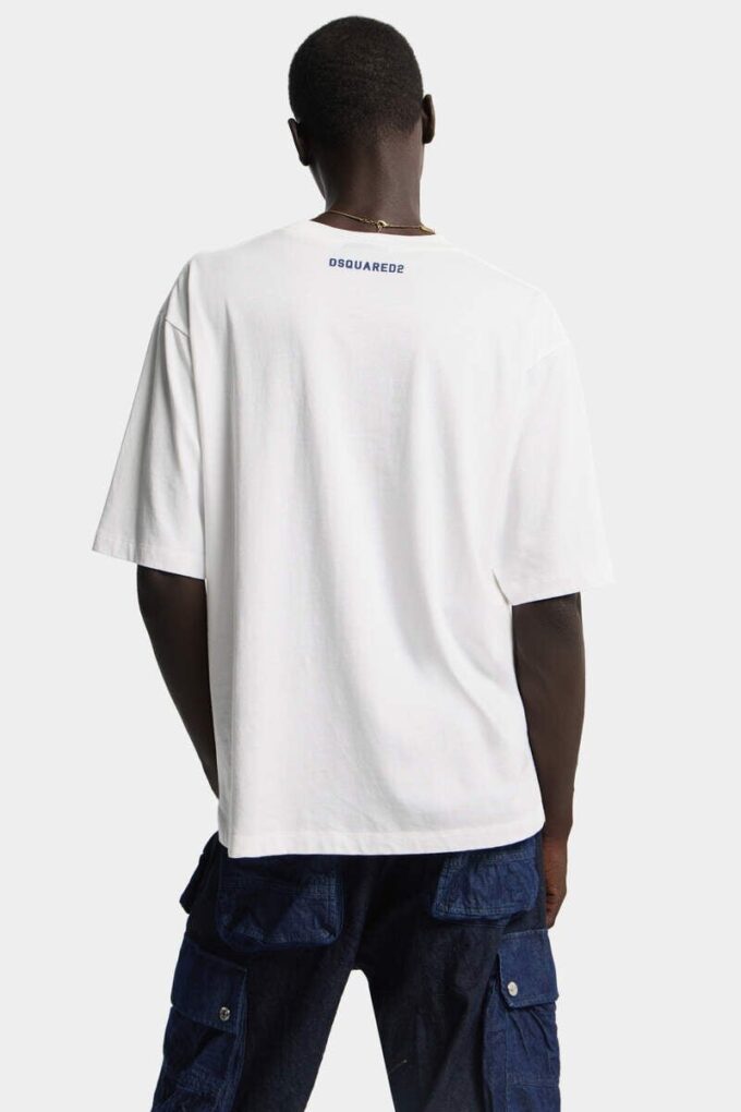 Vintage Fade T-shirt met losse pasvorm