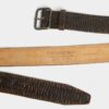 Vintage riem met geschulpte gesp Vintage riem met geschulpte gesp