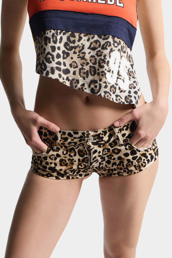 Wild2 bedrukte hotpants