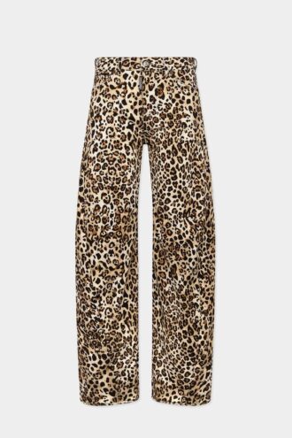 Wild2 bedrukte losse Twst-Jeans