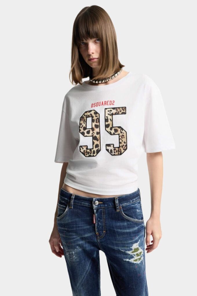 Wild2 Cropped T-shirt met luchtige pasvorm