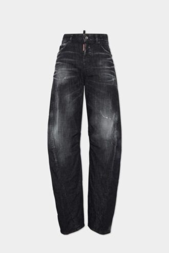 Zwarte D2 Twisted Jeans
