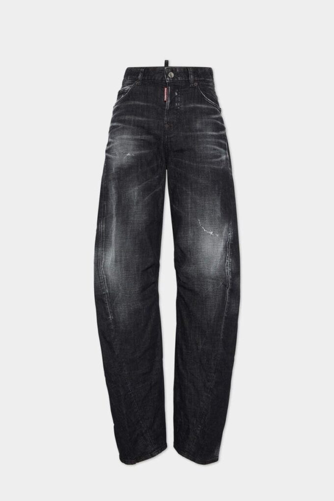 Zwarte D2 Twisted Jeans Zwarte D2 Twisted Jeans
