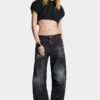 Zwarte D2 Twisted Jeans Zwarte D2 Twisted Jeans