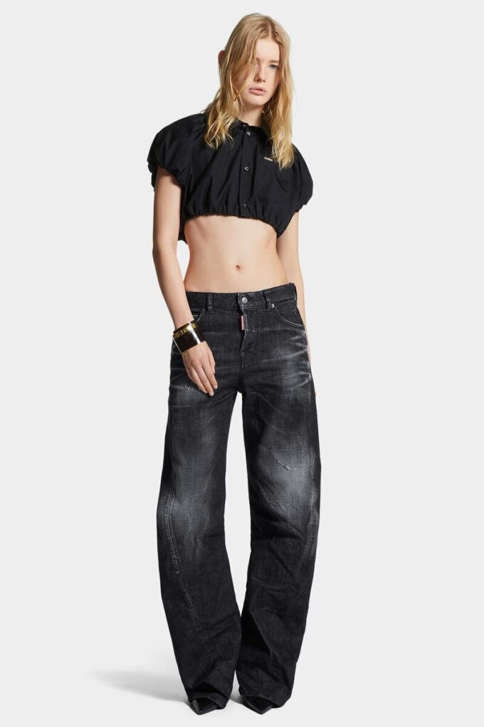 Zwarte D2 Twisted Jeans Zwarte D2 Twisted Jeans
