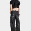 Zwarte D2 Twisted Jeans Zwarte D2 Twisted Jeans