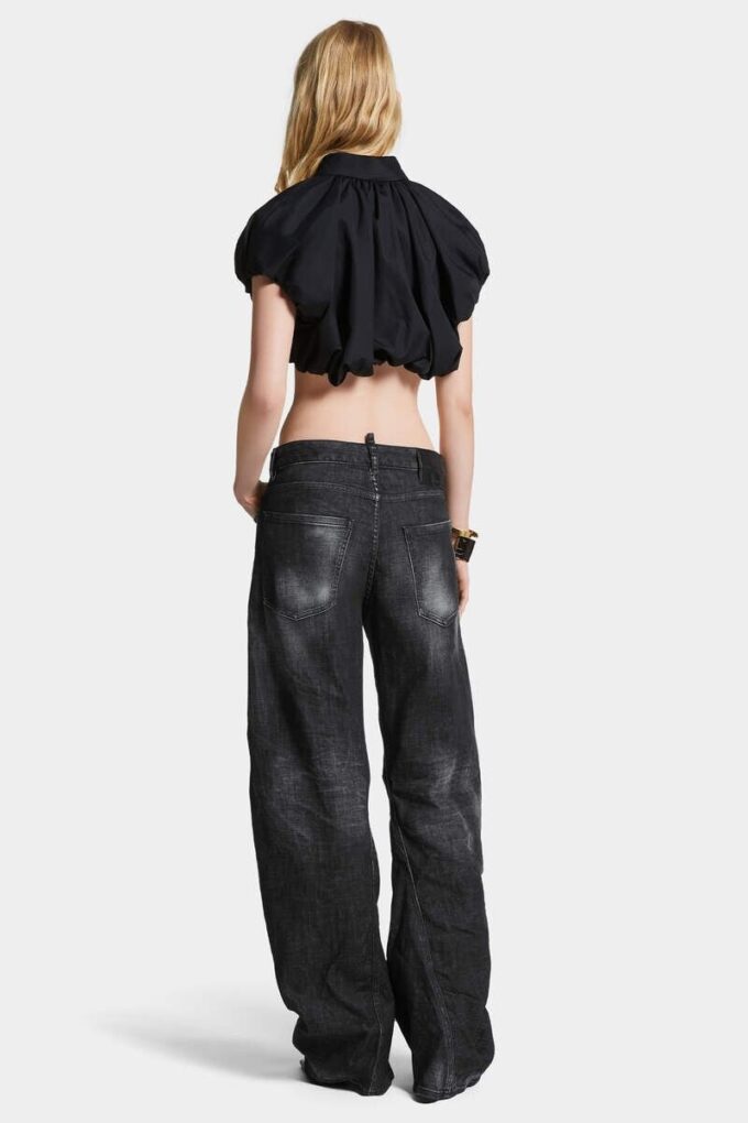 Zwarte D2 Twisted Jeans Zwarte D2 Twisted Jeans