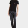 Zwarte Easy Wash Cool Girl-Jeans Zwarte Easy Wash Cool Girl-Jeans
