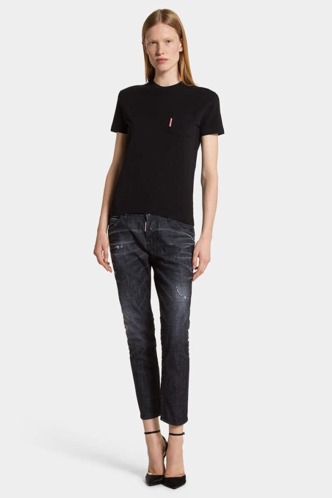 Zwarte Easy Wash Cool Girl-Jeans Zwarte Easy Wash Cool Girl-Jeans