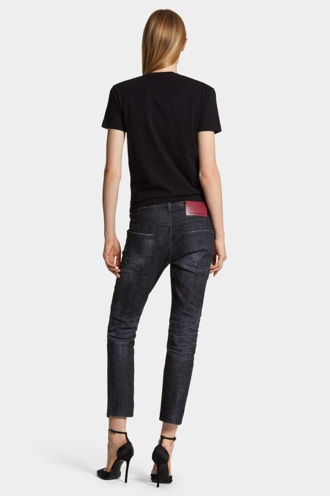 Zwarte Easy Wash Cool Girl-Jeans Zwarte Easy Wash Cool Girl-Jeans