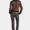 Zwarte, gemakkelijk te wassen Jennifer-Jeans met middelhoge taille Zwarte, gemakkelijk te wassen Jennifer-Jeans met middelhoge taille