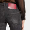 Zwarte, gemakkelijk te wassen Jennifer-Jeans met middelhoge taille Zwarte, gemakkelijk te wassen Jennifer-Jeans met middelhoge taille