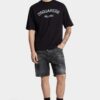 Zwarte marineblauwe korte broek