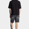 Zwarte marineblauwe korte broek