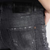 Zwarte Teddy-Jeans met mistwas