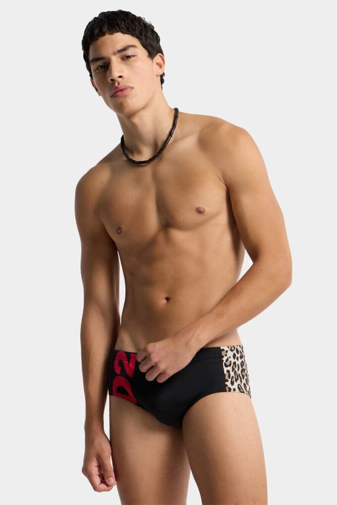 Zwembroek met Dsquared2-logo Zwembroek met Dsquared2-logo